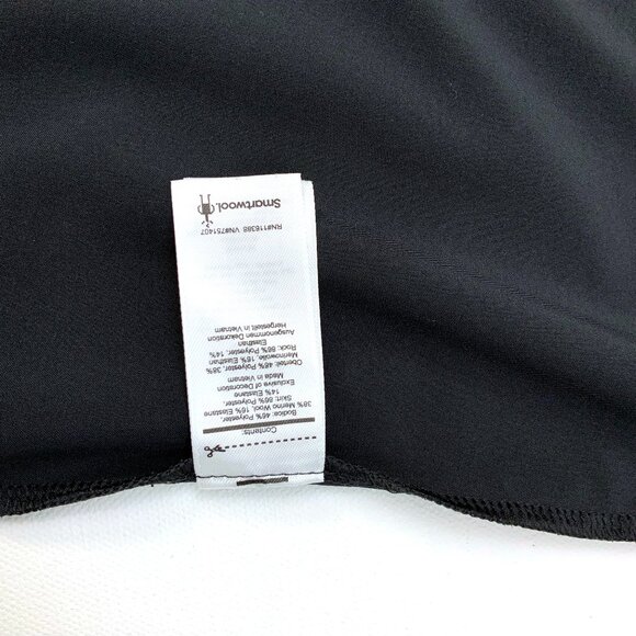 Smartwool Willow Lake Tank A-Line Dress In Black/Space Dye Sz L - Picture 10 of 16